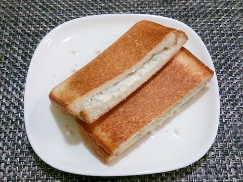 ☆朝食バリエ☆ めちゃウマ しらすのホットサンド